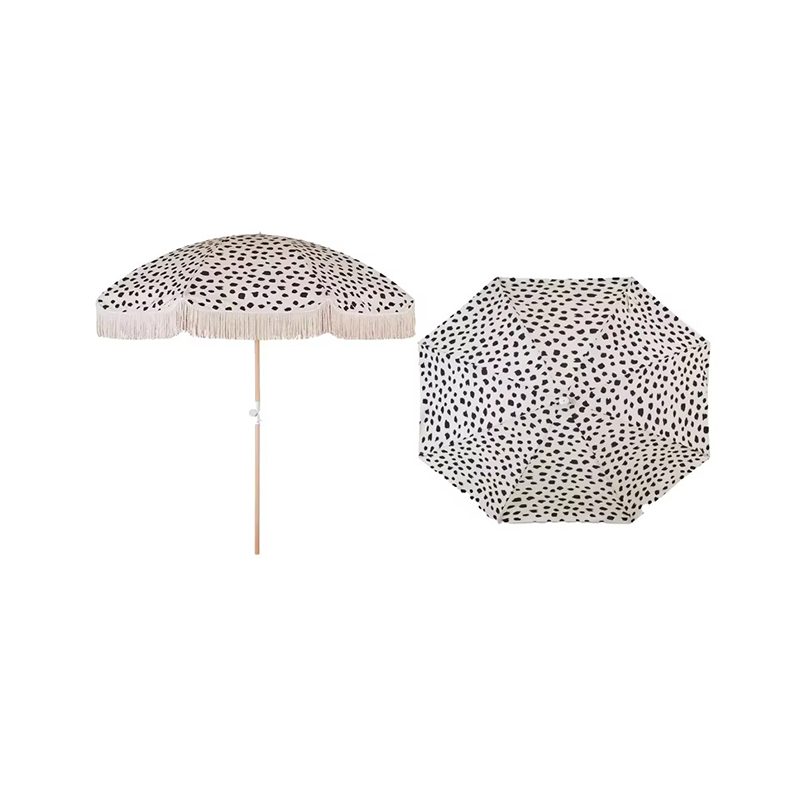 Kemping Sunshade Parasol z frędzlami